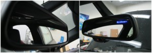 Escort 9500ci Display Installed Inside Rear View Mirror