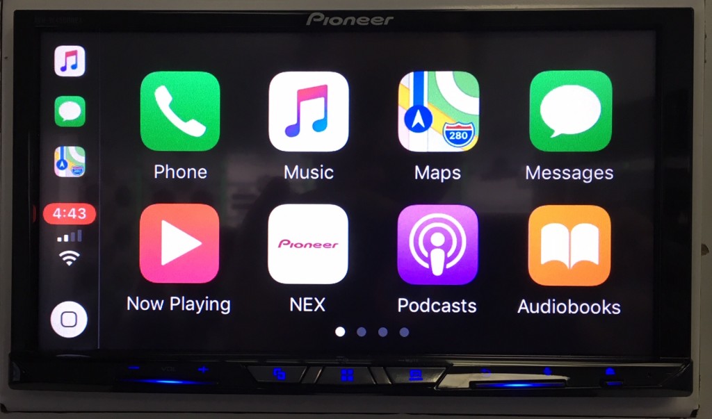 Best Apple CarPlay Stereo 2019 - Pioneer AVH-W4500NEX wireless CarPlay