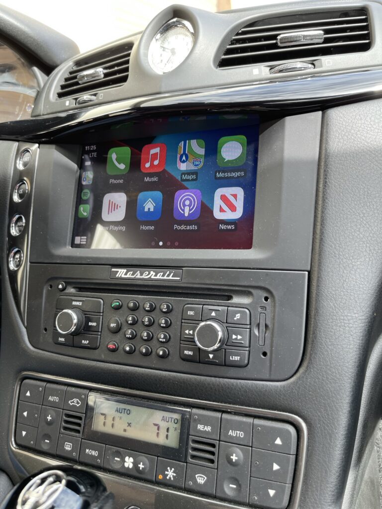 Maserati Apple CarPlay Installed 