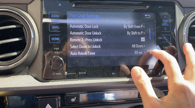 Toyota Tacoma - Retain access to vehicle settings menus with an aftermarket stereo using iDatalink Maestro