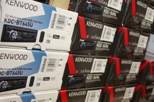 Selection of Kenwood car stereo head units
