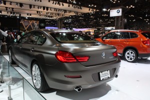 BMW 640i Frozen Paint Option Shown at New York Auto Show 2012