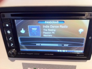 INE-S920HD Pandora Screen