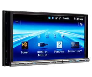 Sony's 7" Double Din Touch Screen Car Stereo Head Unit Features Great Sound Quality