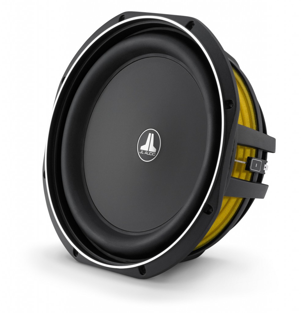 JL Audio's new TW1 subwoofer requires only .35 cubic feet to perform!