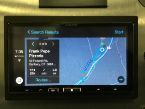 Alpine iLX-007 Review - Apple Maps Working Well