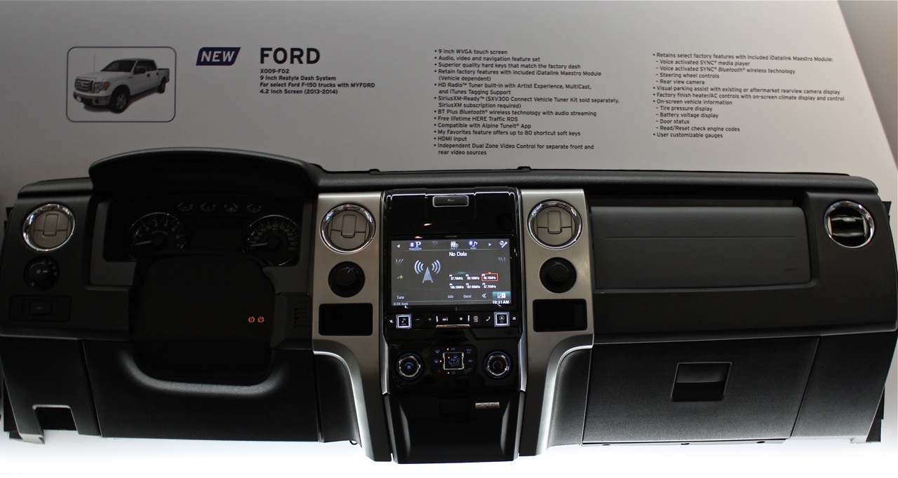 Maestro Dash Kit for 2013-2014 Ford F-150 Vehicles Black KIT-F150 - Best Buy