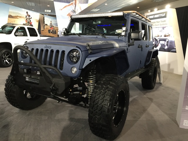 Alpine X009-WRA CES 2015 demo Jeep Wrangler - Car Stereo Reviews & News +  Tuning, Wiring, How to Guide's