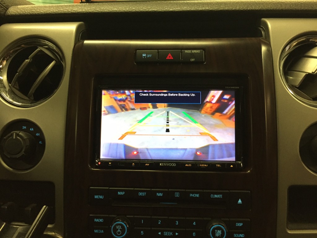 DDX9902s with OEM reverse camera 2012 F-150