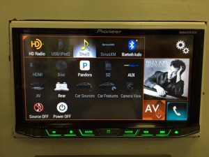 Pioneer AVH-4201NEX Home Screen - Best CarPlay Head Unit 2018