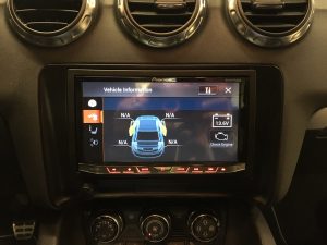 Stealth subwoofer install Audi TT