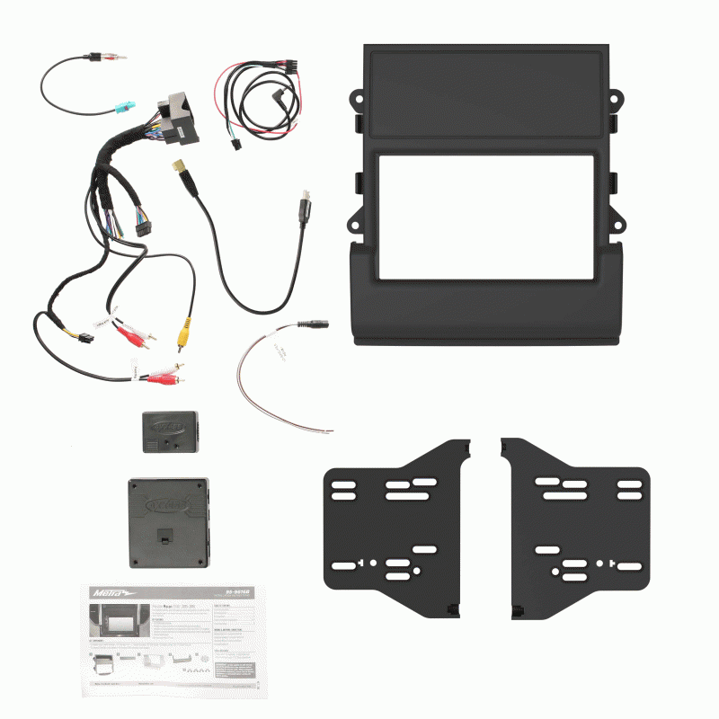 Porsche Macan Apple CarPlay installation kit Metra 95-9616B.