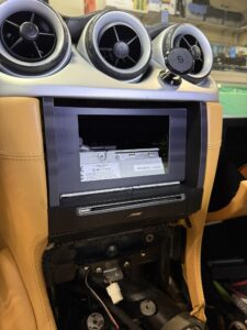 Ferrari 612 audio upgrade