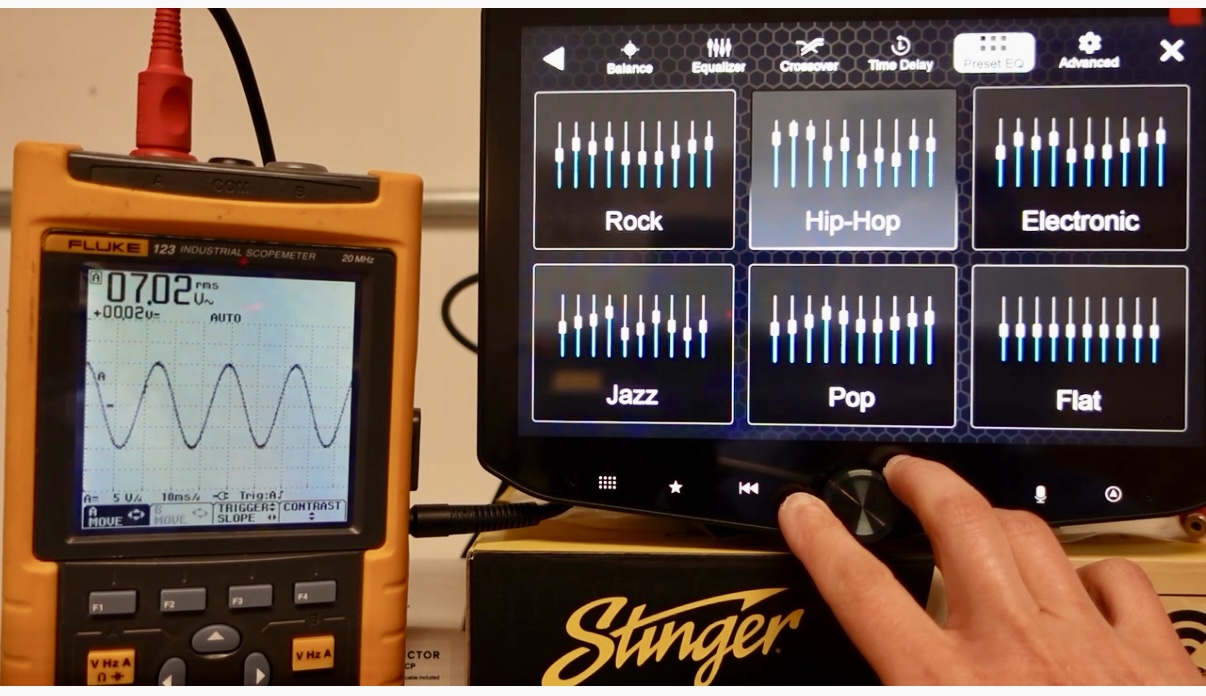 Stinger Horizon 10 - Tested pre-amp voltage